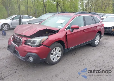 2018 Subaru Outback 2.5I Premium from USA, damaged, VIN 4S4BSACC9J3280799